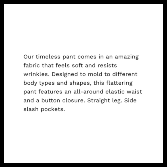 Catherines Universal Pant 32W Chocolate Ganache - Picture 6 of 7